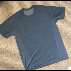 Lululemon Men’s L Metal Vent Tech Tee GrayBlue